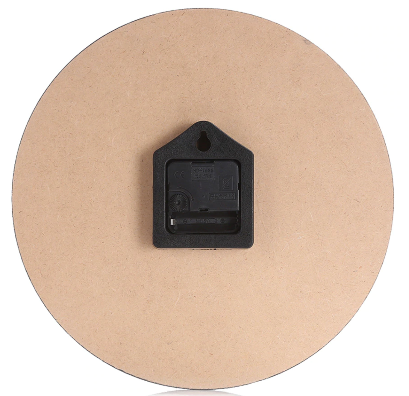 "Home Sweet Home" Flower Wall Clock