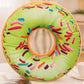 3D Donut Plush Cushion