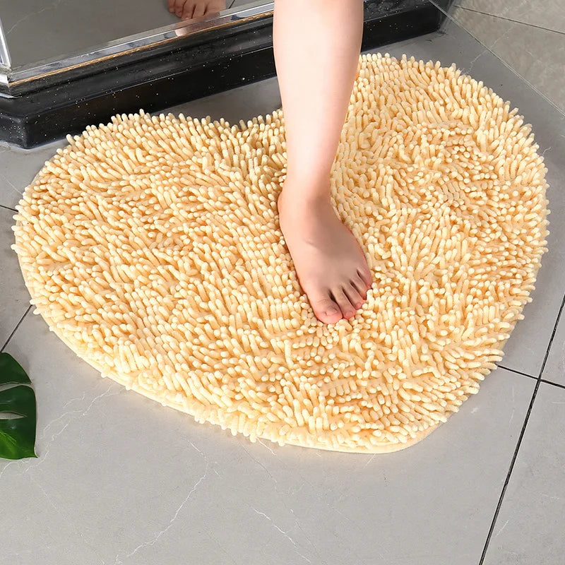 Heart Bath Mat