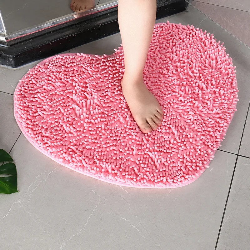 Heart Bath Mat