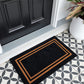 Natural Double Border Doormat