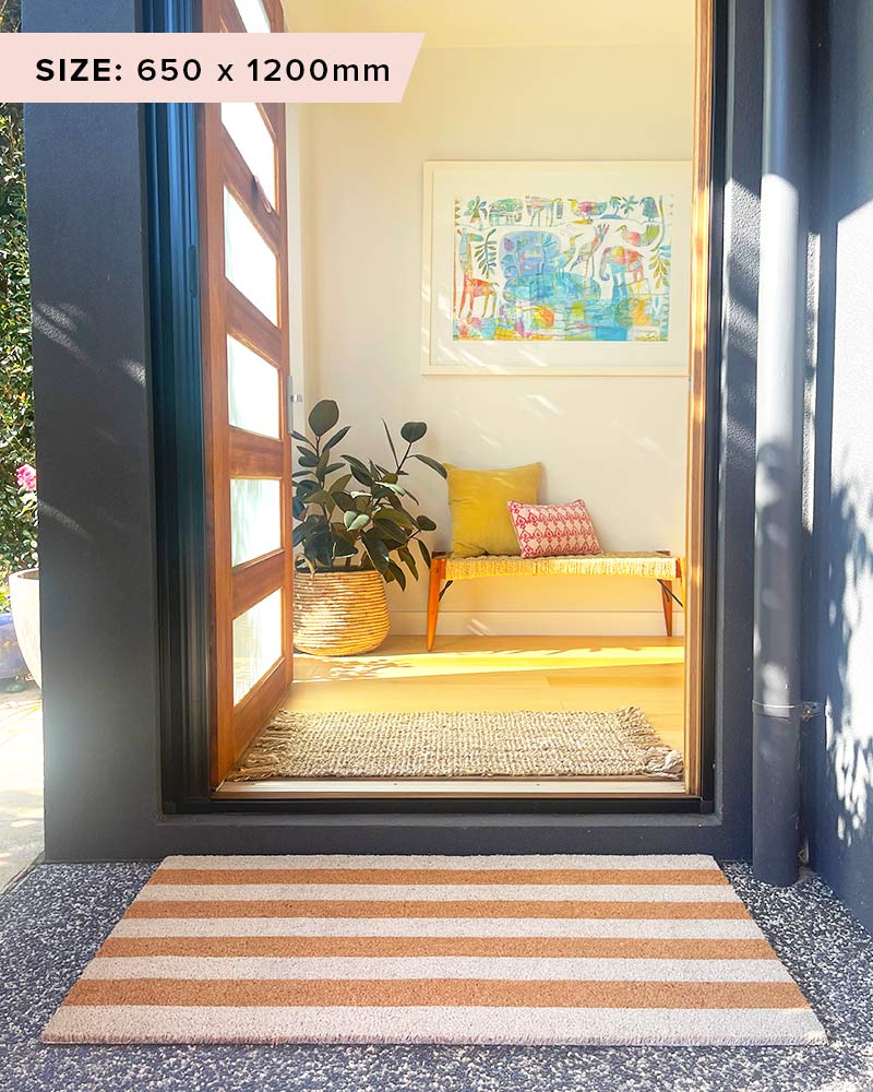 Stripes Sand Doormat