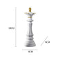 Resin Retro Chess Sculpture