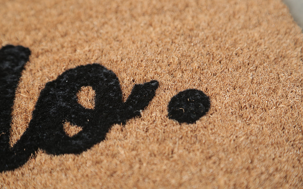 Hello Doormat Embossed