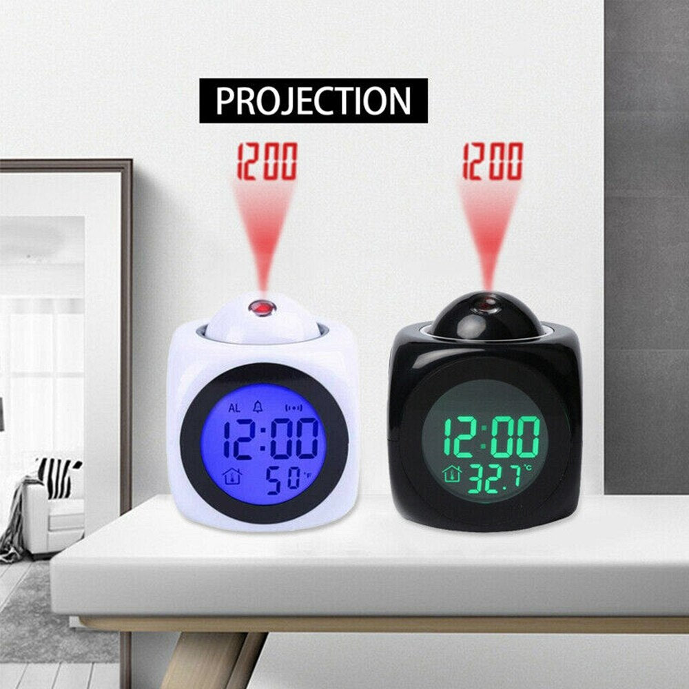 Digital Projection Alarm Clock