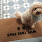 Wipe Your Paws Doormat Embossed