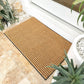 Durable Ribbed Coir Doormat