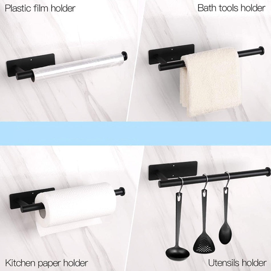 Mounted Stainless Steel Paper Towel Holder