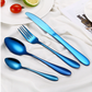 Blue Cutlery Set (4 Piece)
