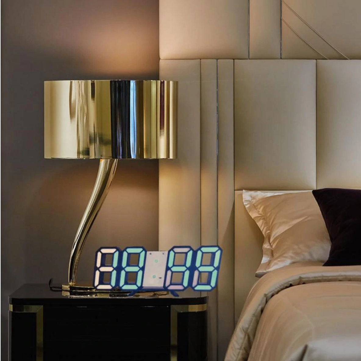 Silhouette Alarm Clock