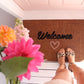 Welcome with Love Doormat Embossed