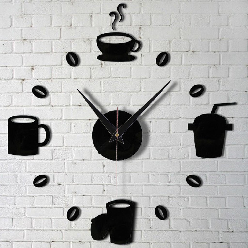 DIY Coffee Lover Wall Clock