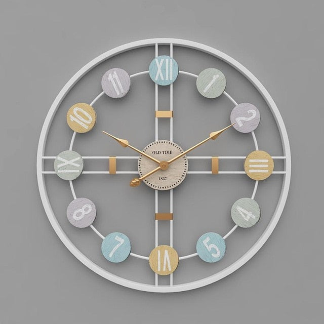 Pastel Wall Clock