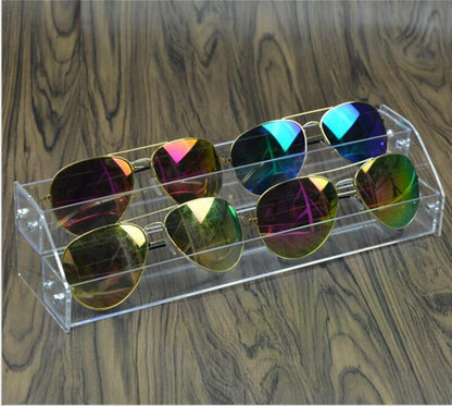 Clear Sunglasses Display Stand
