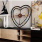 Wired Heart Wall Clock