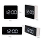 Square Reflective Alarm Clock