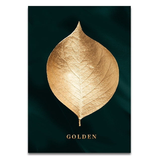 Art Series - Golden Leaf