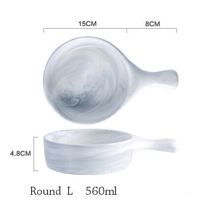 Marble Serving Piece