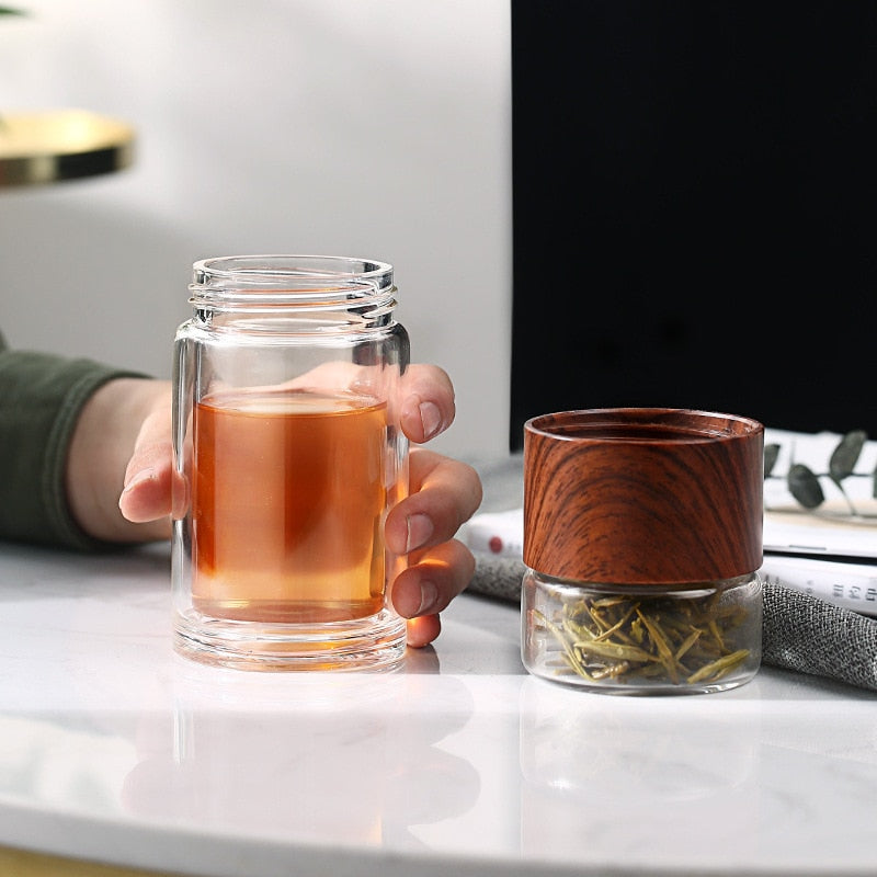 Tea Infuser Portable Flask