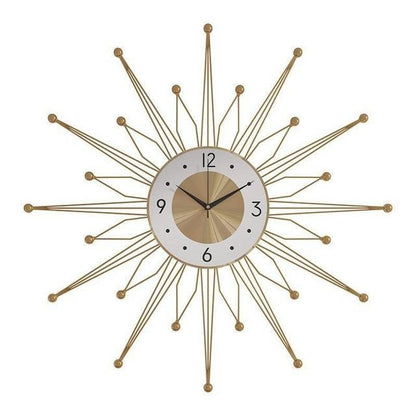 Golden Crown Wall Clock