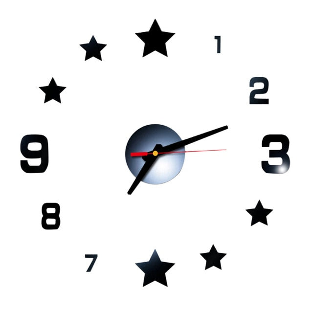 Stars DIY Wall Clock