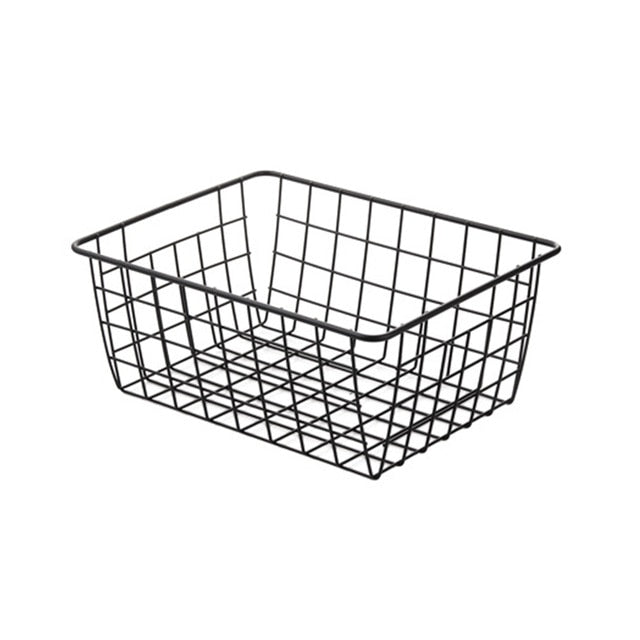 Iron Grid Basket