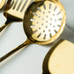 Emerald Gold Utensil Set