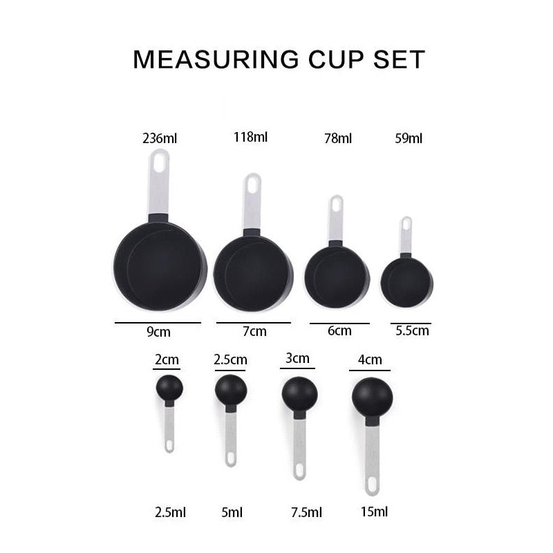 8 Piece Measuring Cup