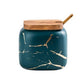 Marble Ceramic Seasoning Jars