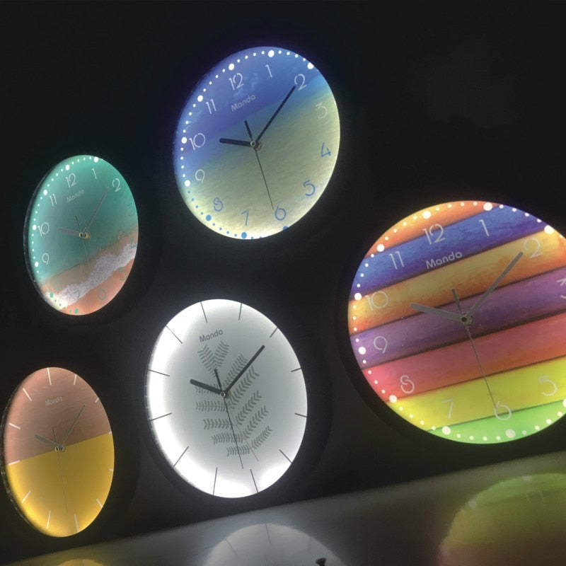 Illuminated Wall Clock
