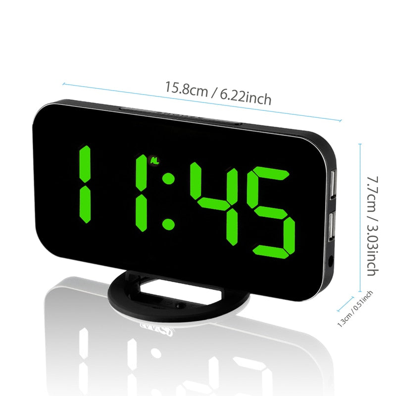 Electronic Charging LED Alarm Clock