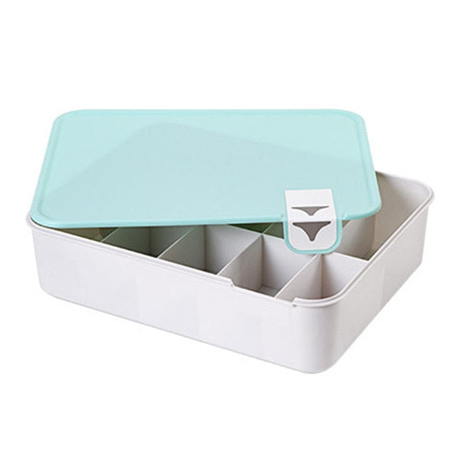 Pastel Lid Underwear Organiser