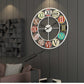 Rounded Roman Wall Clock