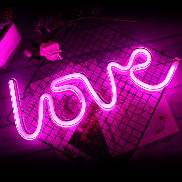 Neon Lights - Love Collection