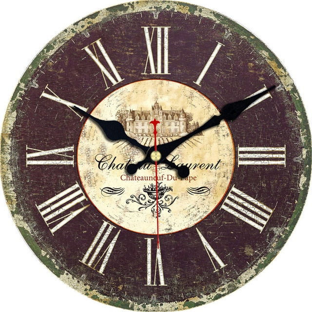 Roman Numeral Vintage Wall Clocks