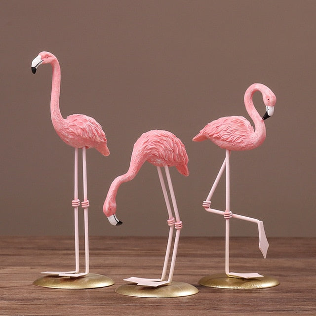 Pink Flamingo Decorative Ornament