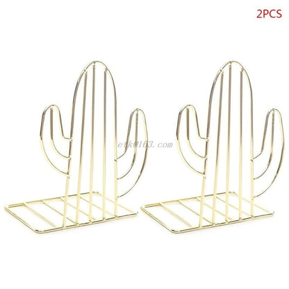 Metallic 2 Piece Book Ends