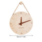 Natural Hanging Wall Clock