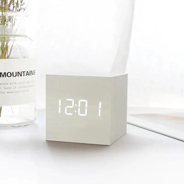 LED Cube Alarm Clock