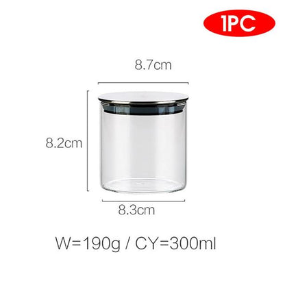 Glass Canisters