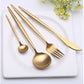 Gold Cutlery Set (4 piece) - The Decor House