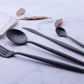 Black Cutlery Set (4 piece) - The Decor House