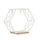 Hexagonal Wall Shelf