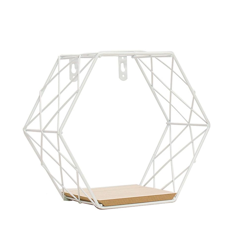 Hexagonal Wall Shelf